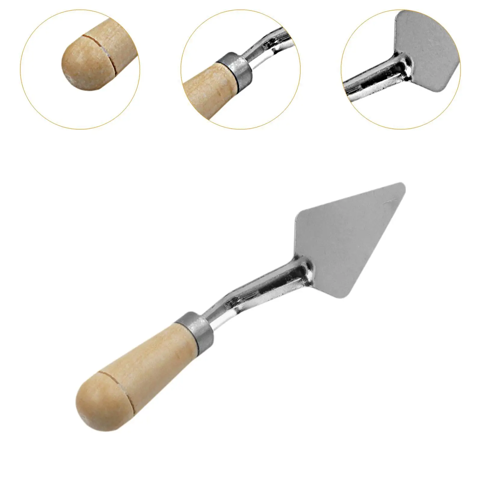 팔레트 나이프 유화용품 스테인리스 스틸 팔레트 나이프 아크릴 페인팅 아트 스미어링 케이크 데코레이팅 오일