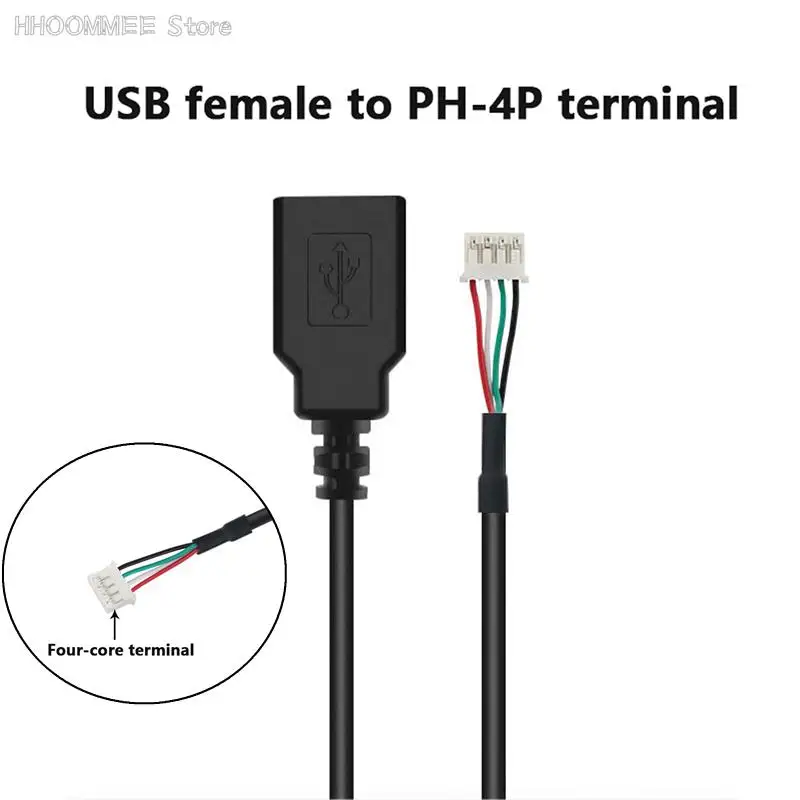 

1 шт. кабель USB к 4 P 4 P MX1.25 разъем к USB 2,0 терминал данных разъем/штекер кабель USB к 4-контактному кабелю передачи данных