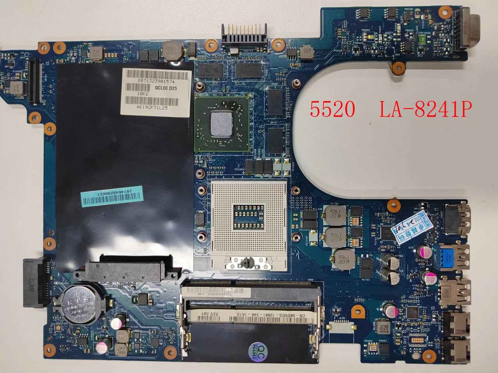 For dell Inspiron 15R 5520 7520 Laptop Motherboard QCL00 LA-8241P