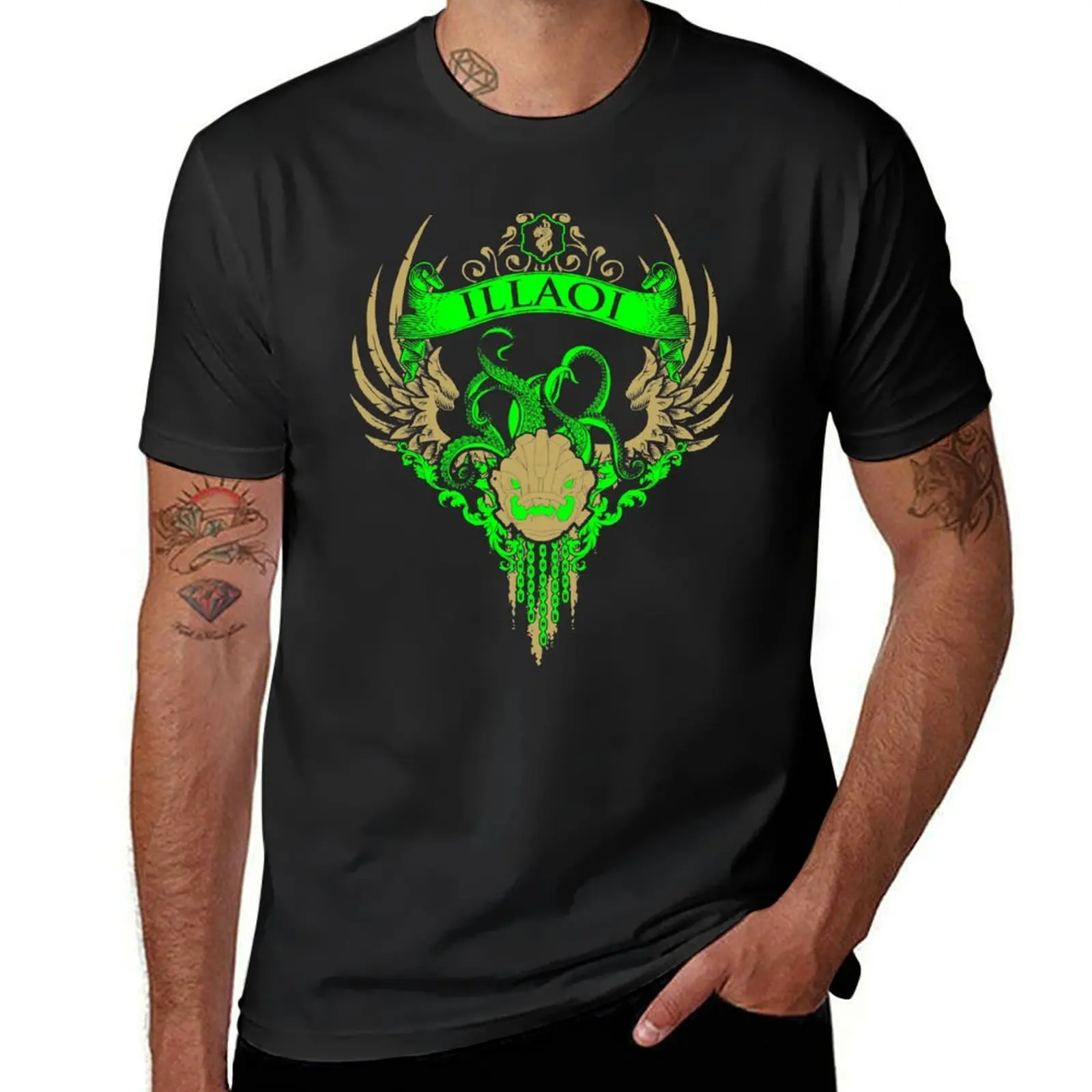 

ILLAOI - LIMITED EDITION T-Shirt plus size tops oversizeds mens t shirts casual stylish