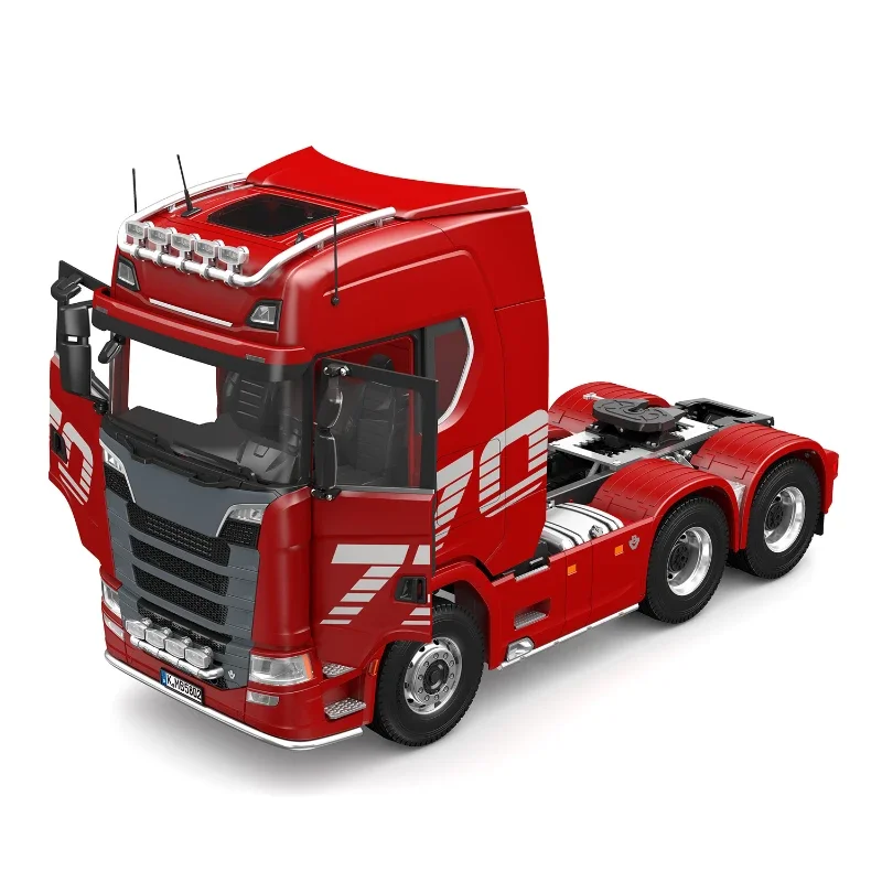 6*6 K5802 1/14 770S RC Tractor Kabolite Alloy Trailer Painted Model with Door Opening Remote Control Toy  Toys for Boys 2