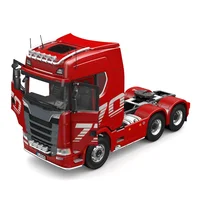 6*6 K5802 1/14 770S RC Tractor Kabolite Alloy Trailer Painted Model with Door Opening Remote Control Toy  Toys for Boys 2