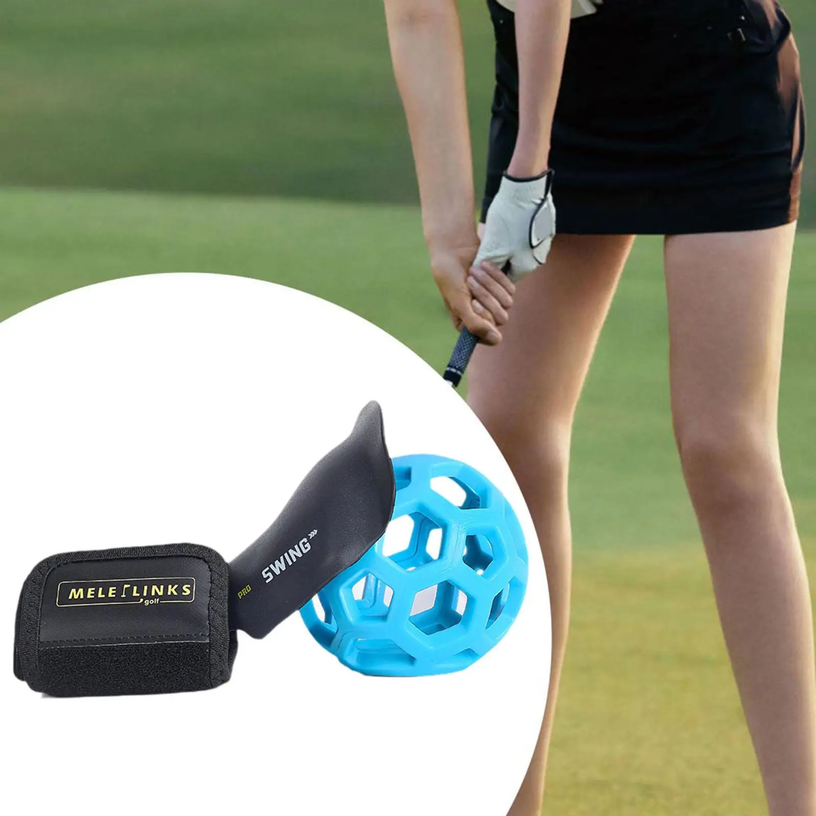 Golf Trainer Ball Kit , Golf Swing Training Aid Set, Golf Wrist Trainer for Outdoor