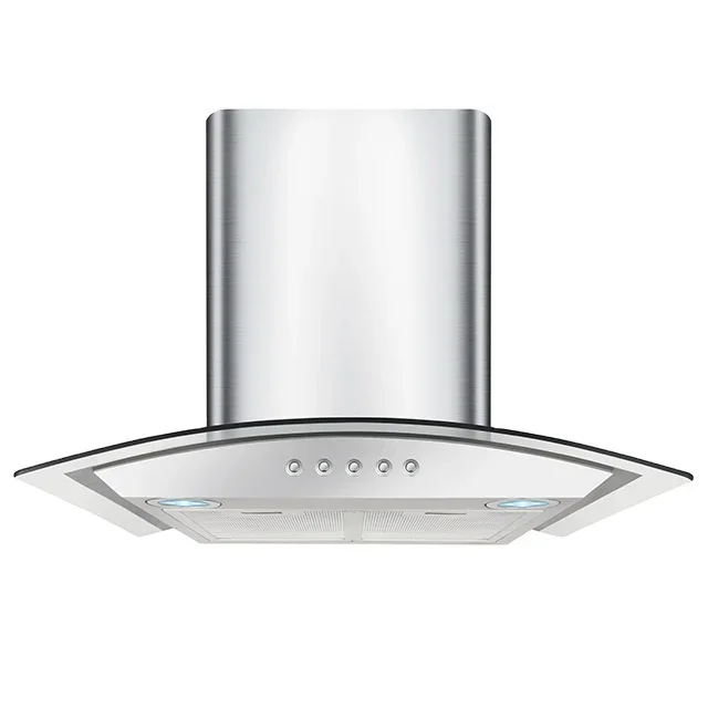 Automatic Cleaning Extractor Fan Stainless Kitchen Exhaust Range Hood