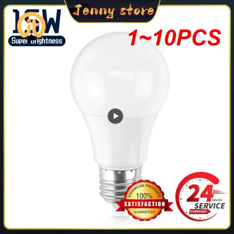 

1~10PCS lot LED Bulb E27 E14 20W 18W 15W 12W 9W 6W 3W Lampada LED Light 220V Bombilla Spotlight Lighting Cold/Warm White Lamp