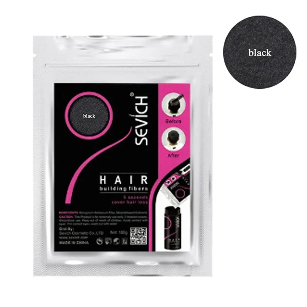 Hair Building Powder Hair Building Fibers 25g Hair Fiber Keratin Thickening Fibre Capillaire Hair Loss Building Fibers Products Refill Instant Powders Regrowth