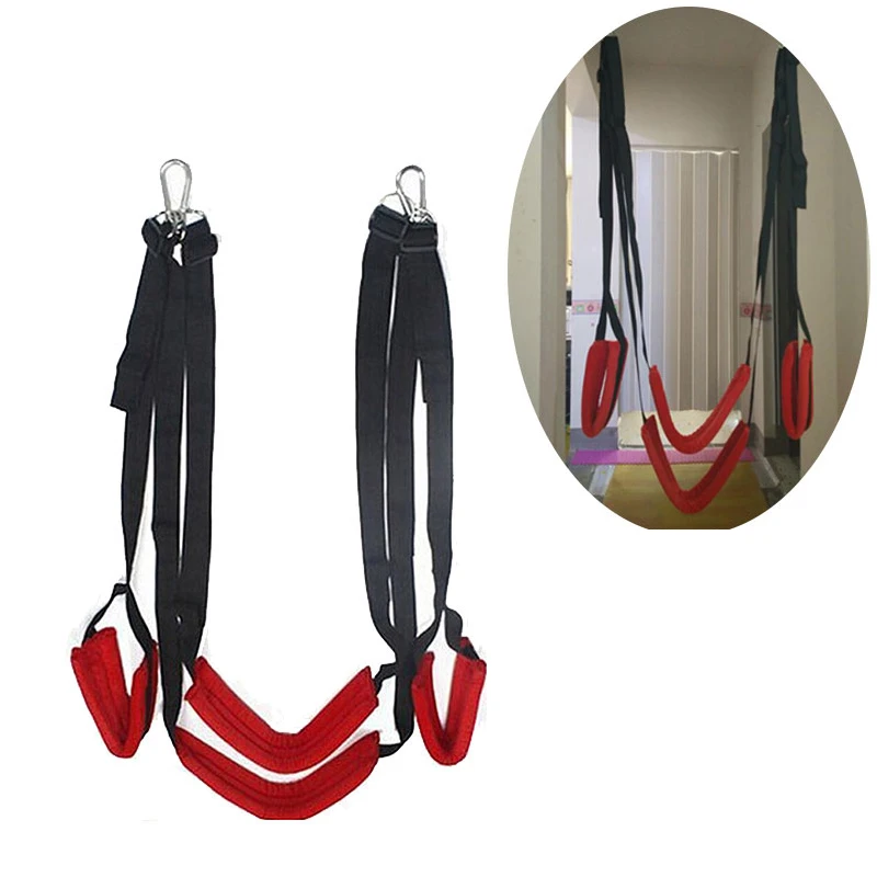 Couples Erotic Sexual BDSM Fetish Sex Swing For Woman Men Couple Slave Restraint Hanging Erotic Swing Sex Toys For Couples Flirt sex swings sex toys