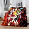 Thicken Blanket Anime The Seven Deadly Sins Printed Flannel Blankets for Beds Sofas Warm Bed Sheet Soft Blanket 3