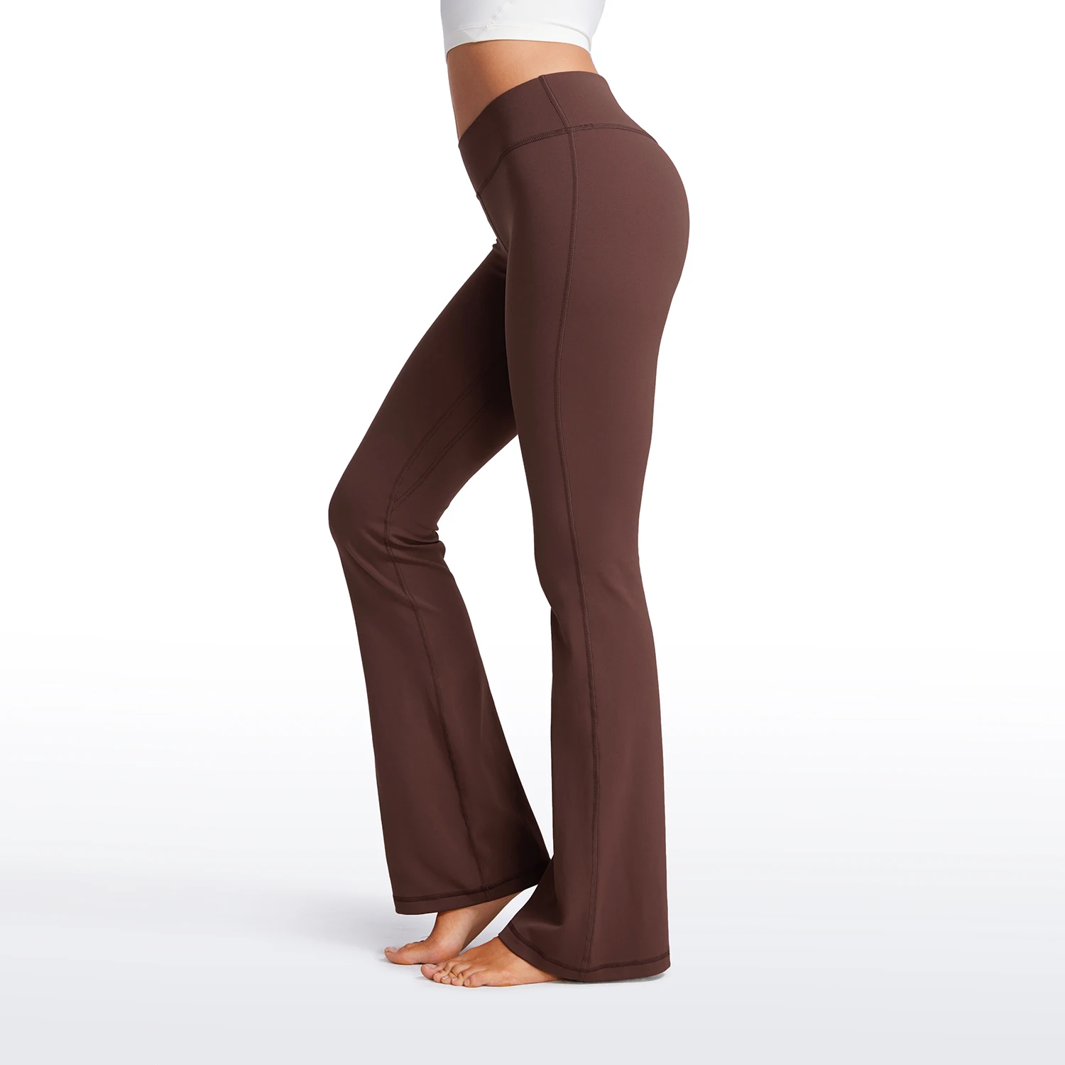 CRZ YOGA Womens Butterluxe Low Rise Flare Leggings 32