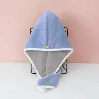 Double Hair Dryer Cap Quick Drying Thickened Female Absorbent Adult Student Wipe Hair Towel Microfiber Towel Hair 4