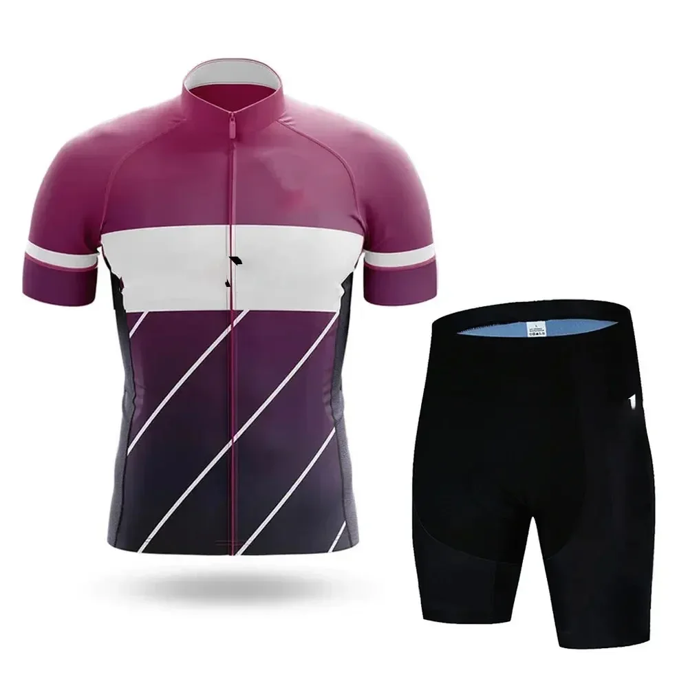 Cycling Jersey Set Men's Cycling Set Summer Outdoor Sport Bicycle Wear Clothing Breathable Bike Clothes MTB