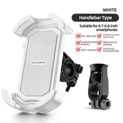 Universal Shockproof 360° Rotating Phone Holder for Bikes and Motorcycles (HW - 1284 Handlebar)
