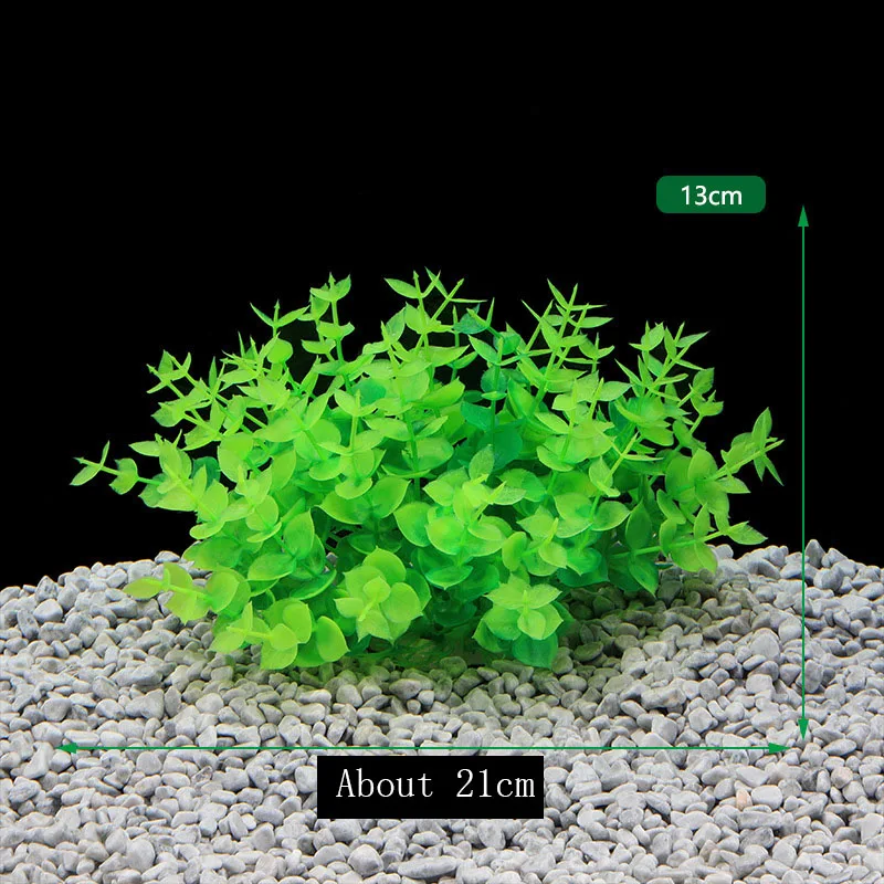 Artificial Aquarium Grass Decor - Underwater Decorative Landscape Plant Ornament