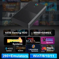 Игровой HDD PEAPRIT 14 ТБ с Hyperspin Launchbox Retrobat Playnite Coinops 98K + Ретро-консоль для видеоигр для PS5/PS4/PS3/SWITCH — изображение 2