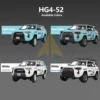 1/18 HG4-52  4WD Lighting Smoke Sound Effect Control Off-Road Vehicle Simulation Model Electric Car  Boys Gift 5
