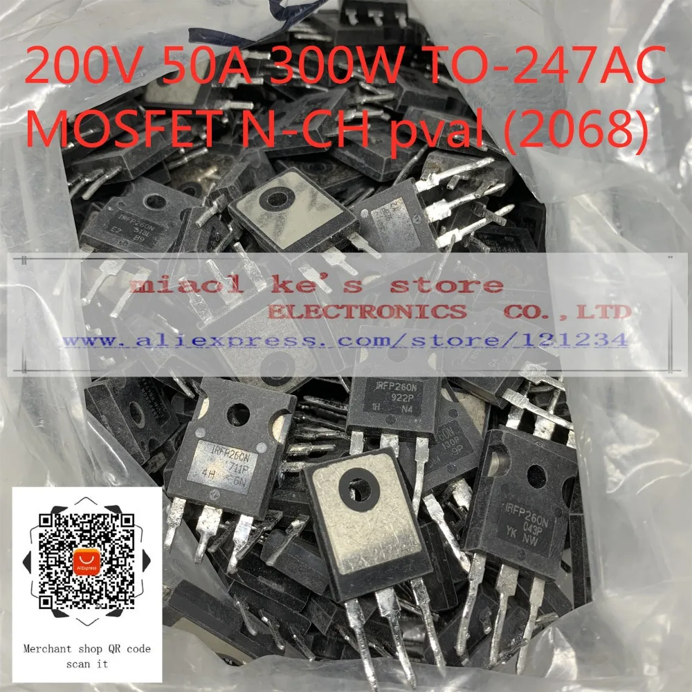[1pcs]Original: IRFP260 IRFP460 20N60C3 24N60C3 K75T60 K75EES5 IRFP260N ...