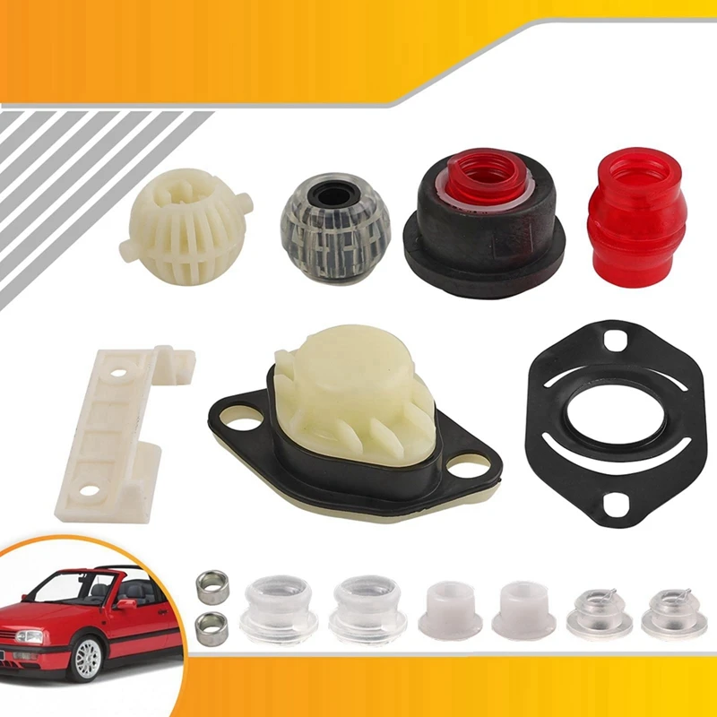 For SEAT Cordoba 6K1 6K2 6K5 Ibiza Mk2 Inca Toledo Mk1 Front Manual Transmission Gear Linkage Shift Lever Repair Kit