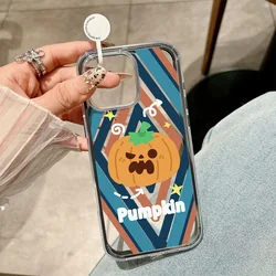 Jack - o'-Lantern Halloween TPU Phone Case - Festive Protective Cover - A36 5G A37 5G A56 (1JX31)