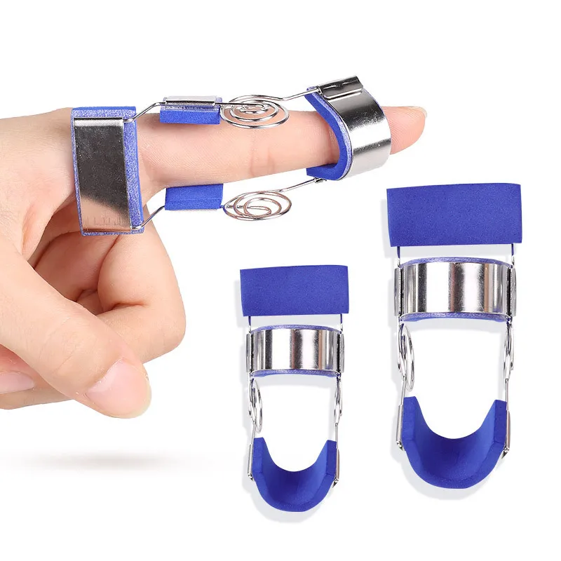 

Finger Splint Spring-coil Finger Extension Splint Finger Support Brace Guard Protector Rehabilitation Training Device