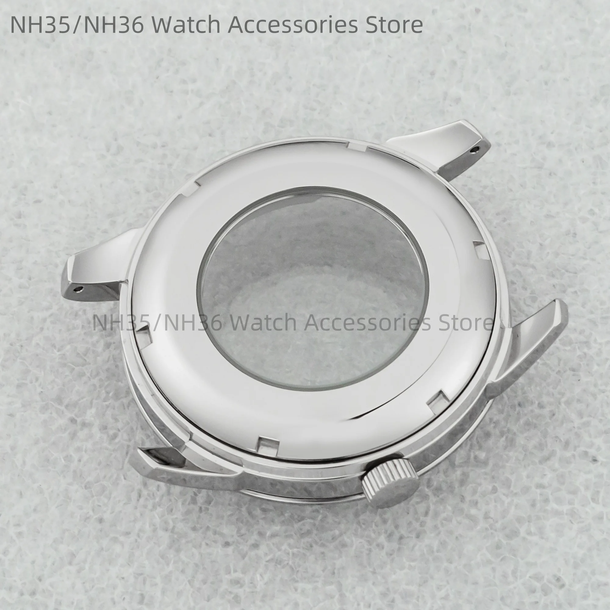 42.7mm Stainless Steel Watch Case with 5ATM Waterproofing