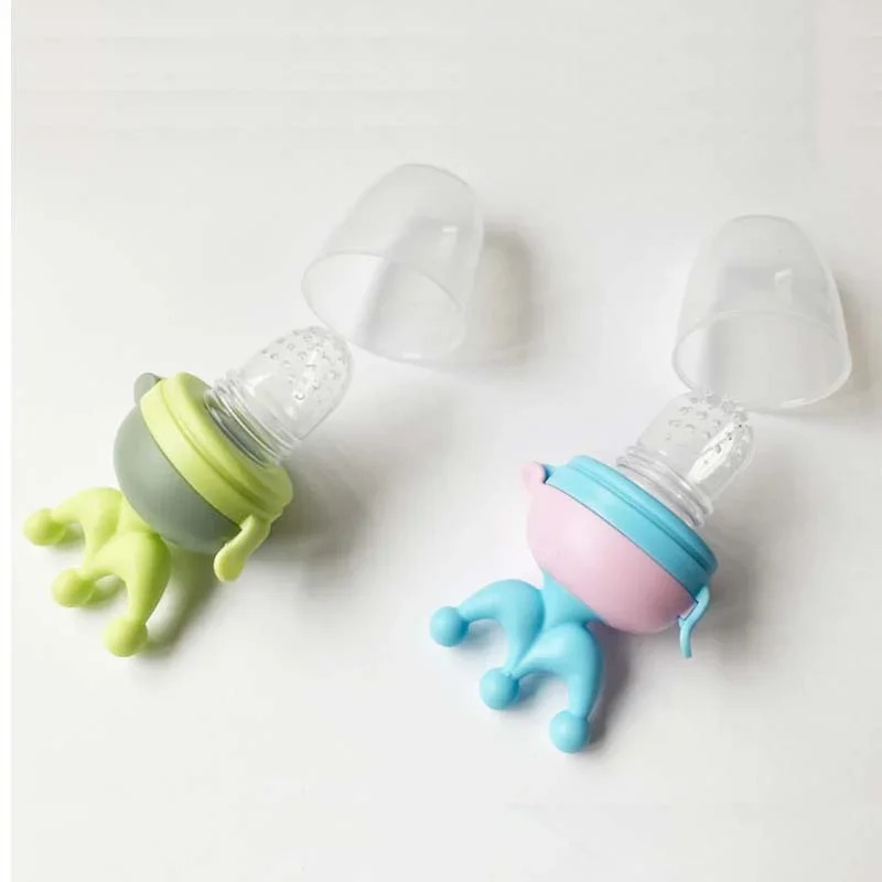 Baby Pacifiers Feeder Kids Food Fruit Milk Feeder Nipples Food Vegetable Supplement Soother Nibbler Feeding Teething Pacifier