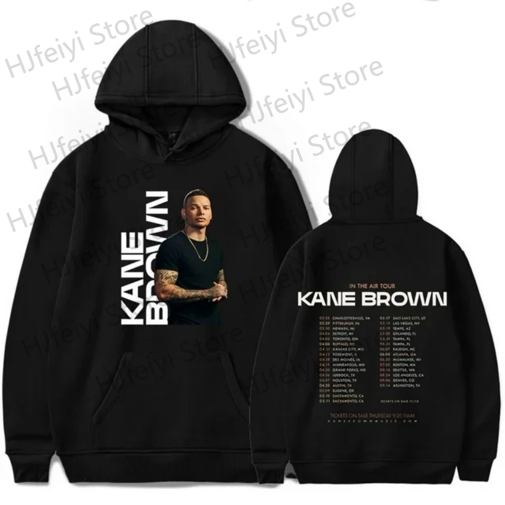 thumbnail image 1 of Sudadera con capucha Kane Brown In The Air Tour 2024 Merch Winter para hombre/mujer Sudadera unisex de manga larga con capucha, 1 of 4