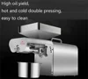220V/110V Automatic Oil Press Machine Small Commercial Household Peanut Flaxseed Squeezer Stainless Steel Oil Press Extractor 3