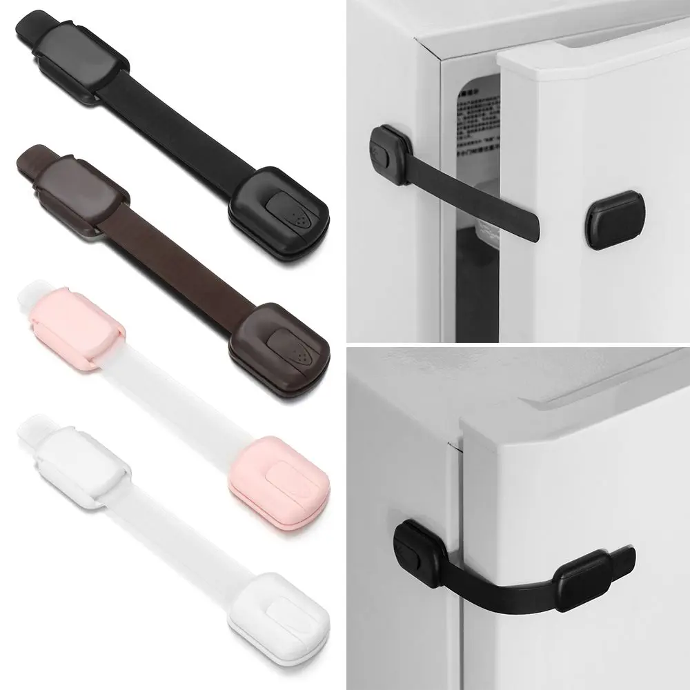 Child Safety Cabinet Strap Locks for Kids Drawer Cupboard Dishwasher Fridge Oven Door