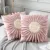 Fashion Modern Style Pink White Throw Pillows 45*45cm Velvet Stitching 3D Chrysanthemum Cushion Waist Pillow Blue Cushion Case 41