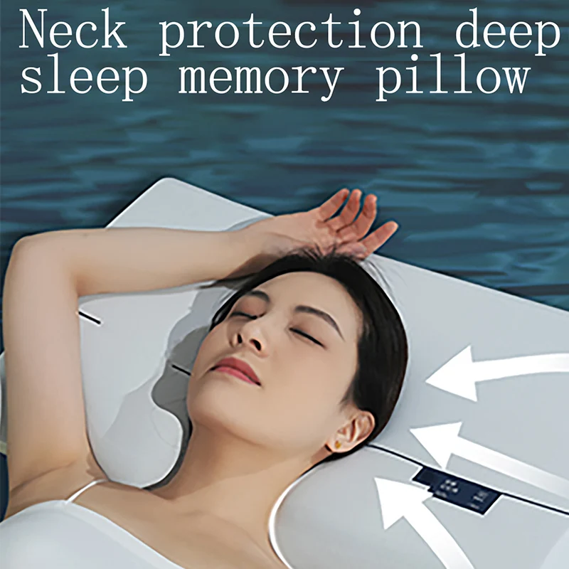 

1Pc High-end Memory Pillow Slow Rebound Health Care Pillow Memory Pillow Core Support Cervical Sleep,Ergonomic