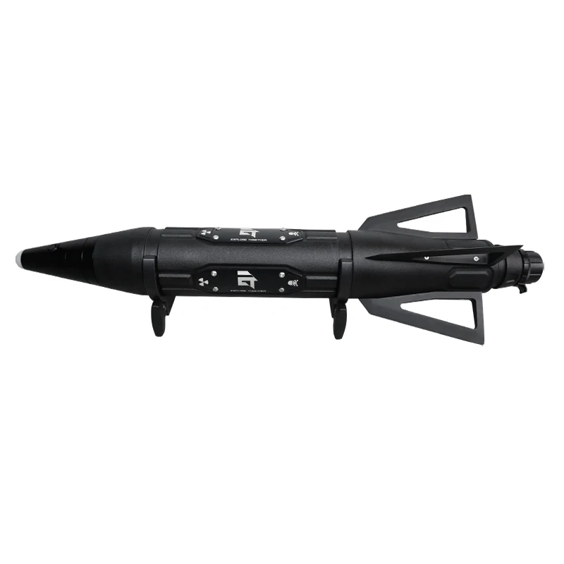 Missile Shaped 5L Oil Drum Vehicle Mounted for Roof Luggage Rack or Rear Position Trailer Parts & Accessories