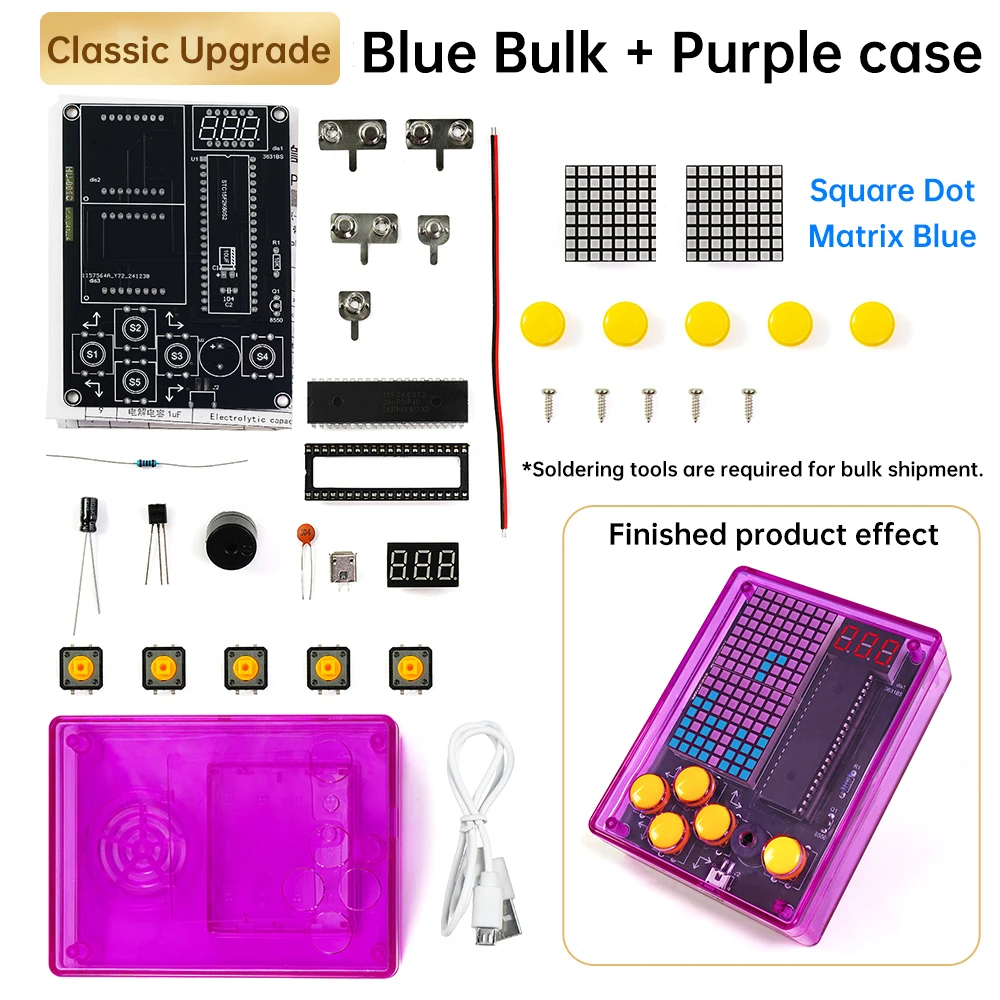 7 Pixel Game Console Kits Puzzle Pixel Game Console 51 thumbnail 9