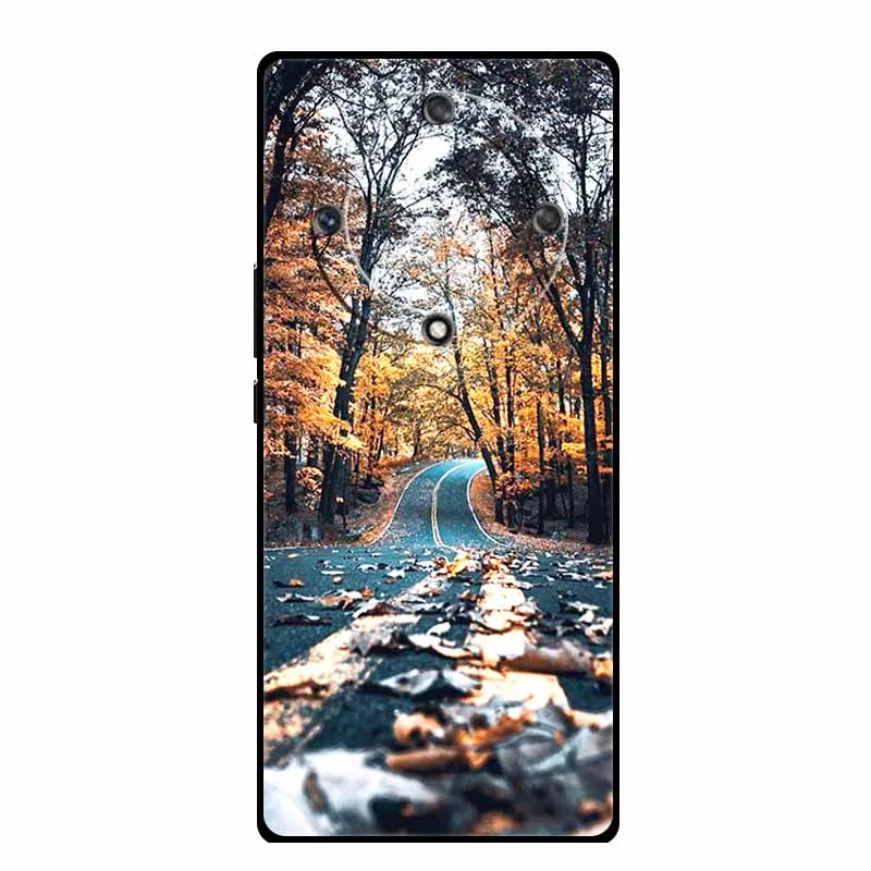 Wolf Lion Tiger Cat Black Silicone Soft Phone Case Cover