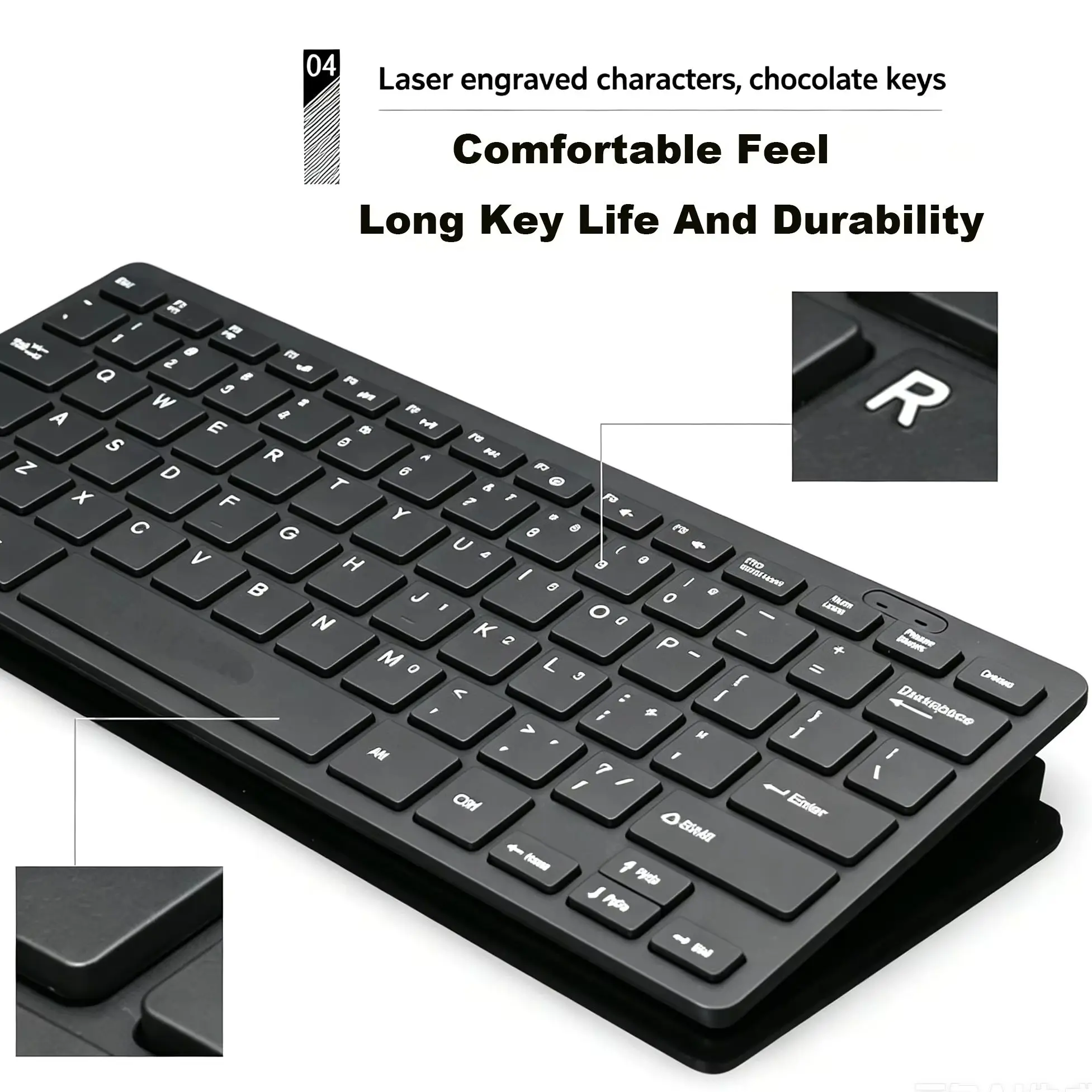 UltraSlim USB Wired Silent Keyboard