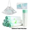 50/100Pcs Universal Potty Liners Disposable Infant Baby Training Toilet Seat Bin Bags With Drawstring Travel Potty Cleaning Bag 1