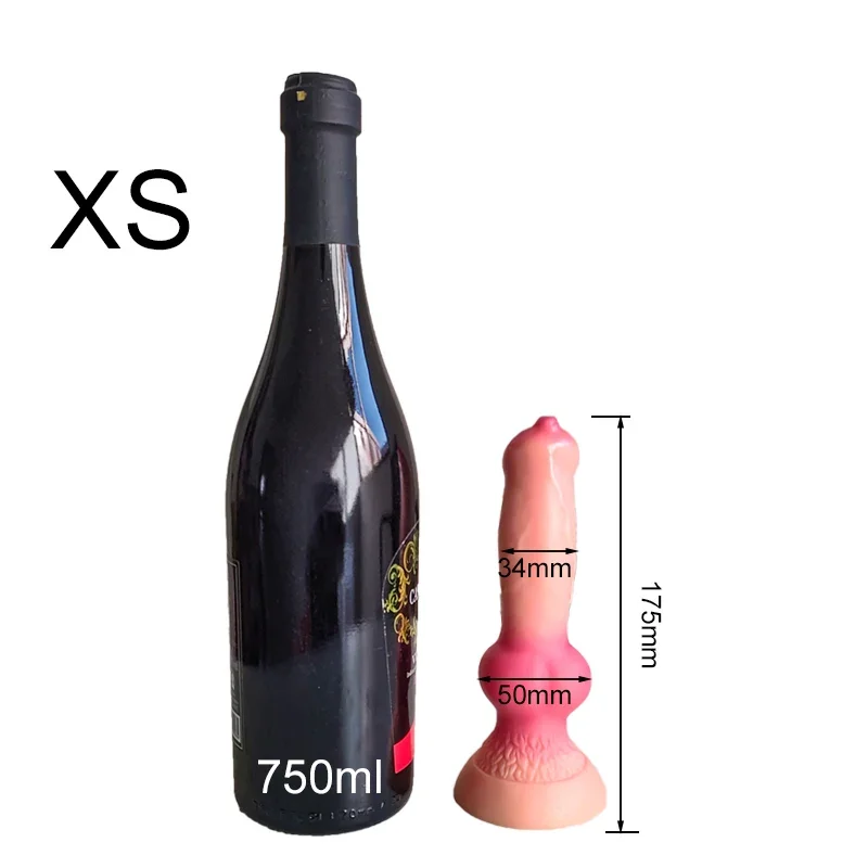 Realistic Dog Dildo Big Butt Anal Plug Vaginal Masturbation Adult Sex Toy Suitable For Male And Female Huge Monster Horses Penis