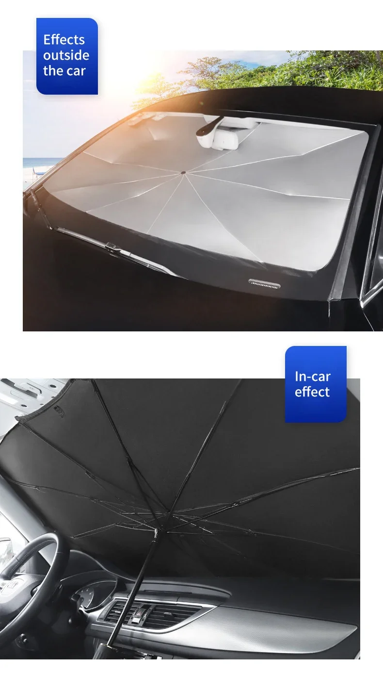 Car Windshield Insulated Sunshade For Chery Tiggo 5 3 7 8 Pro A1 A3 A5 QQ KIMO INDIS JAGGI Sunshade Accessories
