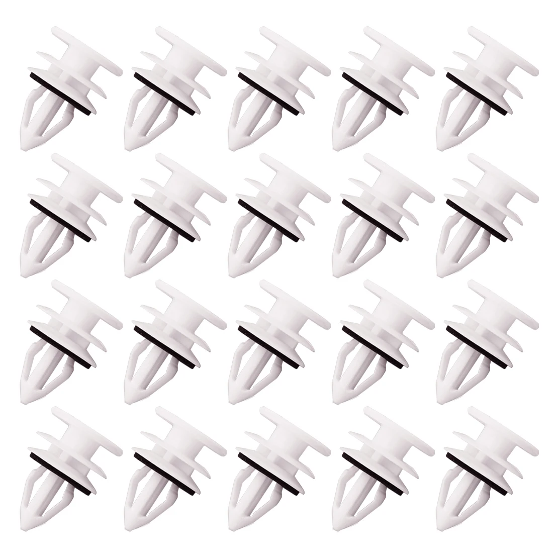 

DWCX 20pcs Door Trim Panel Retainer Clip Fender Liner Rivet Fastener With Sealers Fit for Buick Allure Enclave LaCrosse Rainier