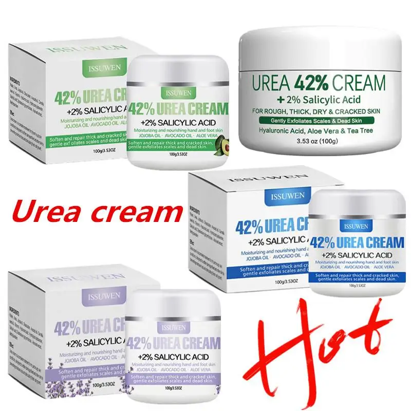 

42% крем Urea 4 стиля для сухих строительных каблуков, крем для рук и тела, против сухого растрескивания, увлажняющий крем для рук и ног