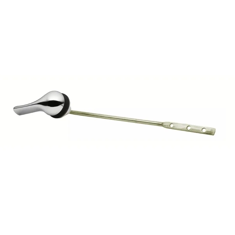Stylish Toilet Handle with 7.56inch Reach Water Saving Toilet Flush Levering Bathroom Decors Upgrades Simple Installs