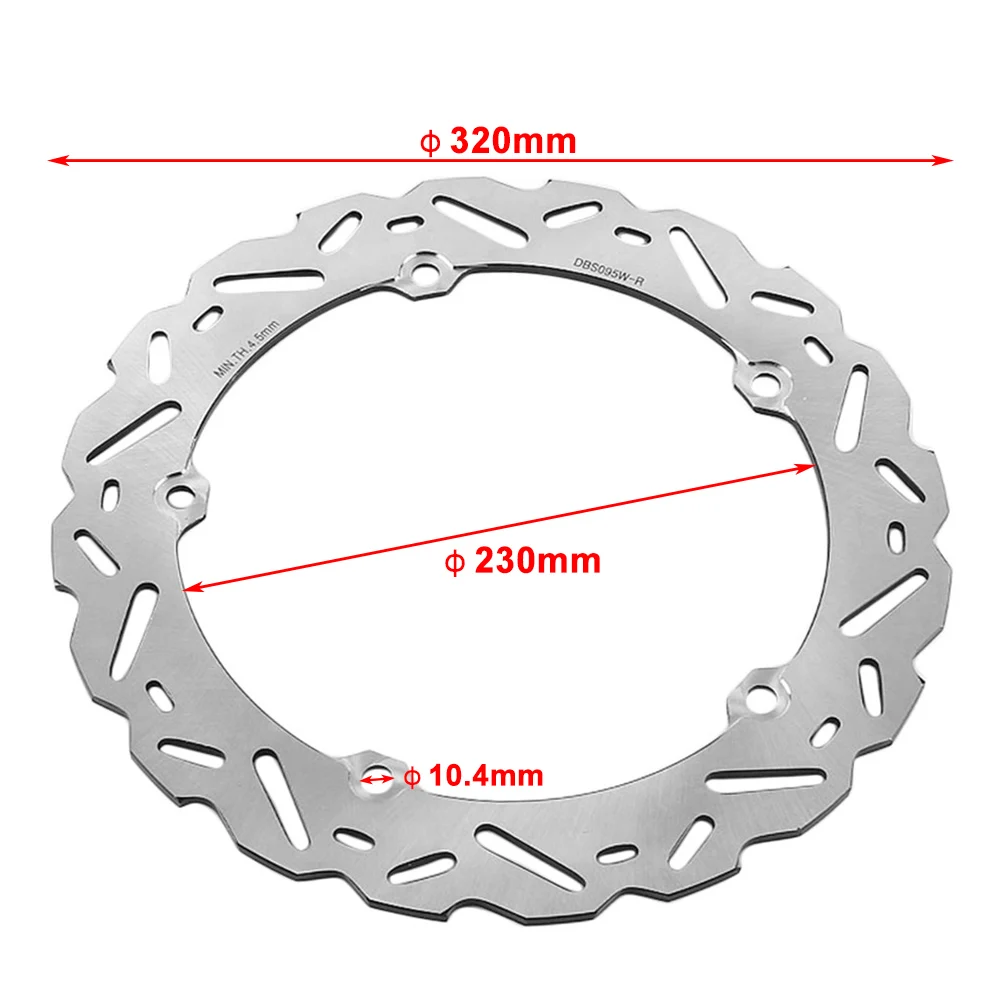 

Motorbike Front Disc Brake Rotor For Honda NC750X CTX 700 700N DCT ABS INTEGRA 750 NC 750S 750X DCT