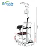 Electric Lift Nursing Elderly Toilet Bath Chair Portable Medical Transfer Chair with Commode 6