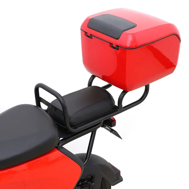 Motorcycle Storage Box, Electric Vehicle Trunk, Enlarged Tail Box, Motorcycle Rear Shelf Storage