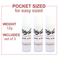 3pcs white