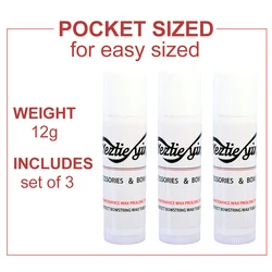Premium Bow String Wax - 3 - Pack | Protective Outdoor Wax (3pcs white)