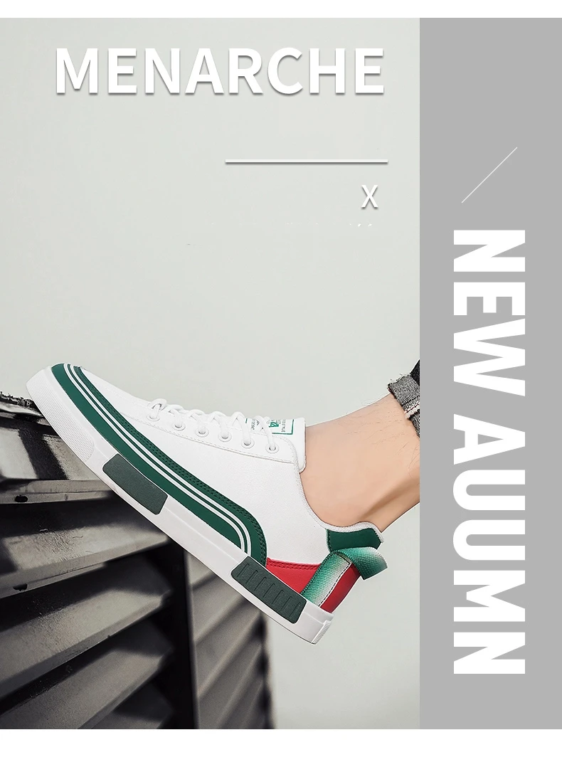 Scarpe da skate casual da uomo in pelle comode per tutti i giorni_voghion.com
