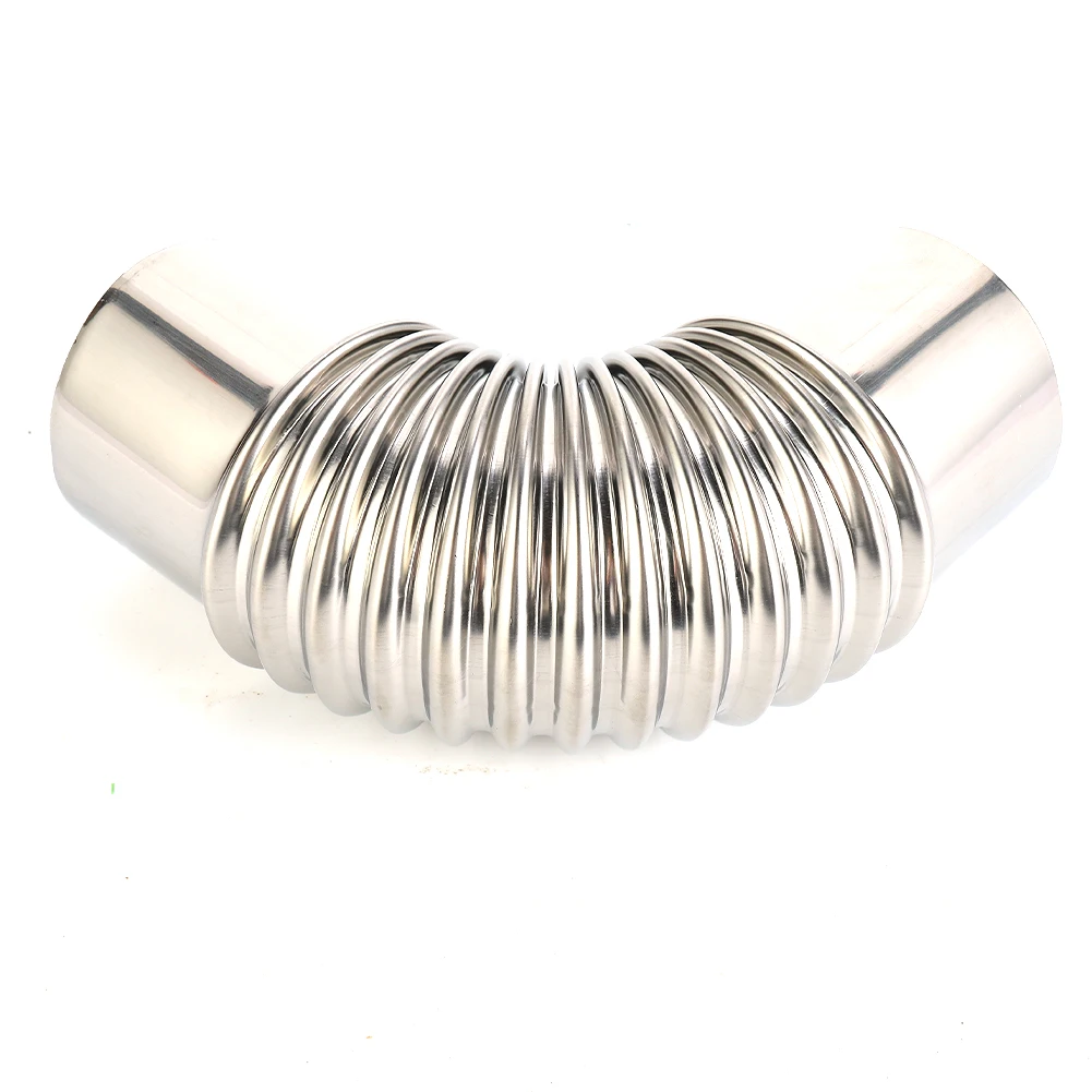 90 Degree Flue Elbow Pipe Chimney Liner Bend Stainless Steel Multi Flue Stove Pipes Wood Stoves Chimney 60/70/80mm