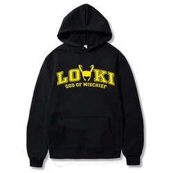 Loki série de tv moletom moletom masculino agasalho oversized hoodie manga comprida pulôver unisex oversize com capuz ropa para dama fêmea