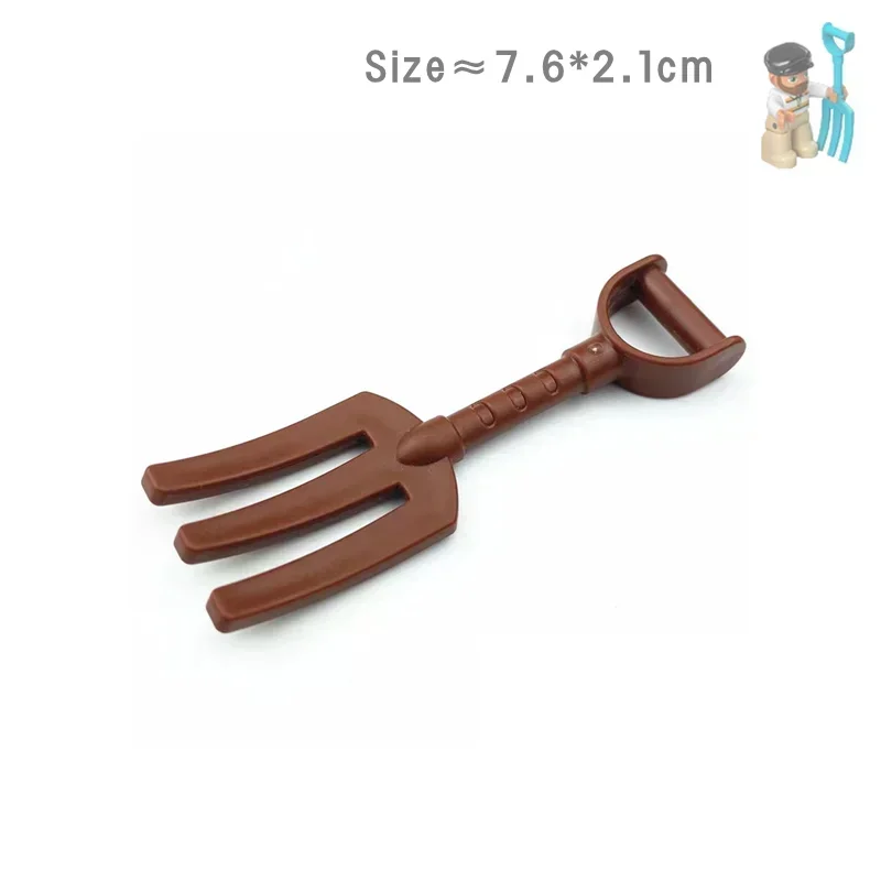 Big Building Blocks Boy Girls Family Policemen Figures Doll Compatible Duplos Children Kids Self Locking Bricks Assemble Toys