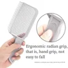 1pcs Mens Comb Hair Combs Blending Comb for Fades Comb for Men Styling Arc Flat Comb Supplies Utility Comb Man Positioning Comb 1